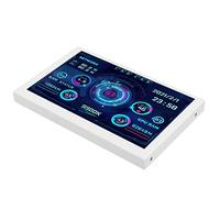 Shanrya Computer Temp Monitor, 800x480 Resolution 5in Computer Temperature Display for for Desktop