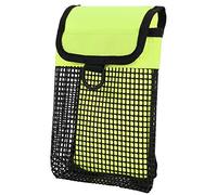 Shanrya Dive Bag, Mesh Diving Bag, Mesh Lightweight Diving Gear Bag Portable Snorkeling Gear for Scuba Diving(Fluorescent Green)