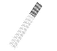 Shanrya Durable 3D Printer Nozzle Cleaning Kit, 3D Printer Accessories, 10pcs/Box Feed Gear, Small Nozzles for Cleaning Clogged Nozzles for Most 3D Printers