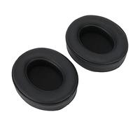 Shanrya Ear Cushion, High Compatibility Easy Installation Flexible Ear Pads Replacement Soft for Monster Studio2.0 Wireless Headphone(black)