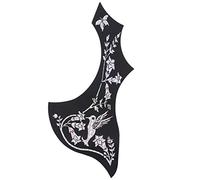 Shanrya Exquisite Patterns Guitar Decoration, High Safety Factor Cool Guitar Pickguard Sticker, for Guitar Decoration Folk Guitar