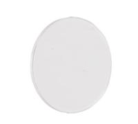 Shanrya Flat Round Watch Glass, Unbreakable Scratch Resistant Professional 1.5 mm Thick Portable Watch Lens for Watchmakers for Repairing, 32,5 mm