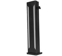 Shanrya GPU Bracket, Sliding Adjustable GPU Bracket Aluminum Alloy Magnetic Base 5V 3PIN Male Port Solid Stable ARGB Synchronous for Desktop (Black)