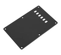 Shanrya Guitar Back Plate, Solid And Durable Guitar Pickguard, Smooth Beginner Instrument Lovers Guitar(black)