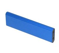 Shanrya HDD Caddy, Widely Application NVME Enclosure Heat Dissipation Increase Hard Disk Life for 98 for Me for OS X 8.6(blue)