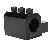 Shanrya ID Auxiliary Tool Holder, Durable SBHA25-20/25/32 CNC Tool Holder Convenient Tool Holder, Practical for U Drill Center Drill Turning Tool Boring Tool(SBHA25-32)