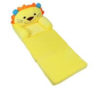 Shanrya Kids Sofa, Foldable Design Stable Backrest Mini Couch Cartoon for Relaxing
