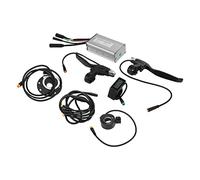 Shanrya KT 22A Controller Kit, 36V/48V 500W Metal Heat Dissipation Electric Motor Controller Kit with LCD4 Display Panel 130X Throttle 8C Sensor Brake Level and Wire for Electric Bike Scooter
