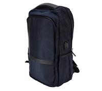 Shanrya Laptop Backpack, Backpacks, Waterproof, Shockproof, Double Mesh, for Camping Shopping (Blue)