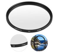Shanrya Lens Protection Filter, Camera UV Filter Optical Glass for DSLR Cameras(77MM)
