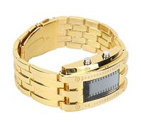 Shanrya Men's watch, double-button display mode, alloy operation, exquisite party husband business watch