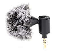 Shanrya Mini 3.5mm Microphone, Cardioid Microphone, 3.5mm Mobile Phone DSLR Camera Camcorder for Motion Cameras