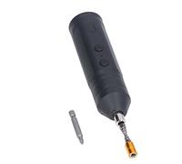 Shanrya Mini Electric Screwdriver Kit, USB Charging Small DC3.6V Portable Mini Electric Screwdriver Drill ABS Cordless with Bits for Electrical Maintenance