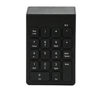 Shanrya Mini Numeric Keypad, Chocolate Keys 32.8ft 2.4G Wireless Distance Wireless Numeric Keypad for PC