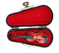 Shanrya Musical Instrument Model, Guitar Model Mini Perfect Match Feels Good for Home Furnishing Decoration for Gift Giving