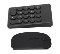 Shanrya Numeric Keypad, Universal Mini Black Laptop USB Numbering for Laptops for Desktops