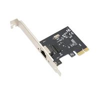Shanrya PCI Express LAN Card, Half Full Duplex RJ45 10 100 1000Mbps PCIe Network Card for Server