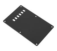 Shanrya Plastic Easy And Convenient To Install And Use Guitar Back Plate, Not Easy To Break Guitar Pickguard, for Beginner Guitar(black)