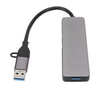 Shanrya Portable Hub, USB C Hub Advanced Chipset for Home