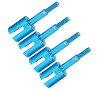 Shanrya RC Aluminum Alloy Wheel Axle Cup, Flexible Excellent Wear resistance Wheel Axle Cup Lightweight Durable for TT01 RC Car