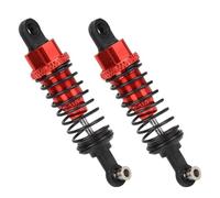Shanrya RC Car Shock Absorber, 2 Pieces 1:18 RC Car Remote Control Car RC Accessories, 65 mm 1/18 Shock Absorber Metal Shock Absorber for Car RC Vehicles