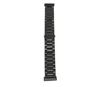 Shanrya Replacement watch strap, prevents loosening, easy to remove, exquisite, locks the stainless steel metal sports watch strap firmly.