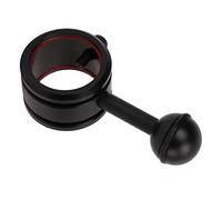Shanrya Scuba Diving Equipment, Diving Flashlight Clip, Light Weight Flashlight Diving Ball Arm Ball Head Clamp Mount Adapter for Underwater Strobe Housing Light