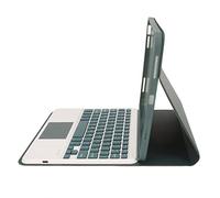 Shanrya Tablet Case, USB C Charging Interface Adjustable Angle 10.9 Inch Smart Keyboard Cover with Touchpad for 2022 Generation 10 (Green)