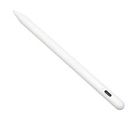 Shanrya Tablet Stylus, Glossy Writing Magnetism Palm Rejection Stylus Pen High Accuracy with LED Indicator for Drawing (White)