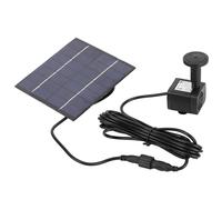 Solar Water Pump, 1. 4W Submersible Water Panel Fountain Pump Solar Water Fountain Pond Pump Pond Pool Fountain Kit for Garden, Waterfall, Bird Bath, Pond and Fish Container