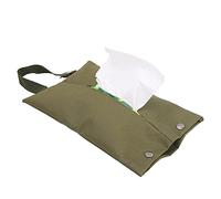Shanrya Tissue Holder Bag, Tissue Hanging Cover Toilet Paper Storage Holder Hanging Tissue Wipes Box Case Hanging Bags with Lanyard for Outdoor, Home, Camping, Bathroom, Automobile