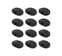 Shanrya Tuning Button, Glazed Fine Workmanship Plastic 12Pcs Tuner Machine Head Buttons Good Texture for Folk Guitars(#1)