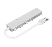 Shanrya USB Extender, Beautiful Aluminum Alloy USB C USB Hub for Keyboard
