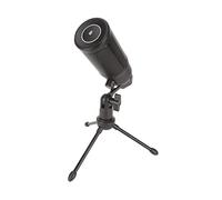 Shanrya USB Mic, RGB Status Indicator 60Hz-18kHz Clear Podcast Microphone Mute Function for Video Producers for Live Streaming