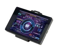Shanrya USB Mini Screen, 3.5in Eye Protection Computer RAM Monitor for Home (with Elbow Line Motherboard Line)