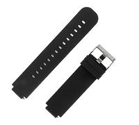 Shanrya Watch Strap, Replacement Watch Strap Sweat Resistant for Perfect Fit (Black)