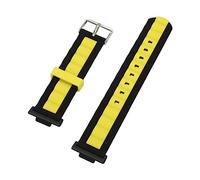 Shanrya Wrist Strap, Elastic Watch Band 2 Pcs for Daily Life (Black Yellow)