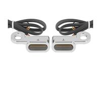 SHANSHAN Blinker lights Signal Motorcycle 2PCS LED Lamp Turn Signal Light 12V E Mark For For Softail For Breakout 16-17 For Touring For Road For King For Glide 14-23