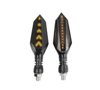 SHANSHAN Blinker lights Signal Universal Motorcycle Turn Signal Lamp Sequential Flowing Flash Indicator Lights Running Light Indicators Turn Signal Lights