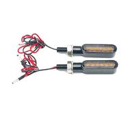 SHANSHAN Blinker lights Signal Universal Motorcycle Turn Signal Lights Amber Motorbike Winker Lamp LED Blinker Indicators E Mark