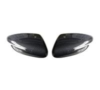 SHANSHAN Car Side Door Mirror Cover For Forte 2013 2014 2015 2016 2017 2018 Car Rearview Side Mirror Cover Wing Cap Exterior Door Case Trim Housing