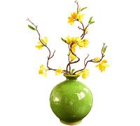 SHANYAYALI Classical Borneol Porcelain Vase Ceramic Flower Arranger Home Living Room Porch Decorative Ornaments