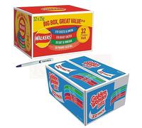 SHANZA DEPARTMENTAL'S Golden Wonder Fully Flavoured Blue Box & Walkers Big Red Cheese and Onion Salt Vinegar Smoky Bacon 32pkx25g Each Box/Total 64 Individual Bags + Pen | By DEPARTMENTELS