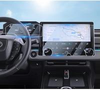 SHAOHAO Tempered Glass Screen Protector Compatible with Toyota C-HR EV 2026 2027 9H Screen Protector for 7 Inch Driver Display & 14 Inch Central Screen HD Clear Anti-Fingerprint Scratch-Resistant Pack