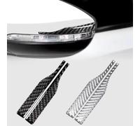 SHAOHUO 4 Pcs Car Mirror Protector for Alpine A290 2024- | Auto Wing Mirror Scratch Guards Door Edge Defender Side Bumper Pads Vehicle Anti Rub Stickers Exterior Protection Auto Trim