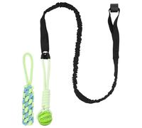 shaojian 2Pcs Tug Toys for Dogs, Interactive Tug of War Dog Toy Set with Tether, 2 Chew Ropes, and Puzzle Ball for Chewing, Dog Bungee Rope Toys for Small/Medium/Large Dogs Indoor Outdoor Activities