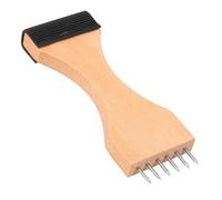 shaojian Webbing Upholstery Puller, Wood Webbing Stretcher Puller with Six Pin Non Slip Grip with Plenty of Leverage Upholstery Repair Tool for Belt Leather Canvas