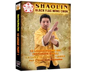 Shaolin Black Flag Wing Chun - 18 Lohan Suann Sik Part 1 - Basic Body Mechanics