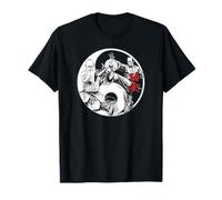 Shaolin Kung Fu Monk Yin Yang Chinese Mixed Martial Arts T-Shirt