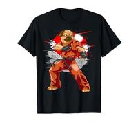 Shaolin Monk Pug Mixed Martial Arts MMA T-Shirt